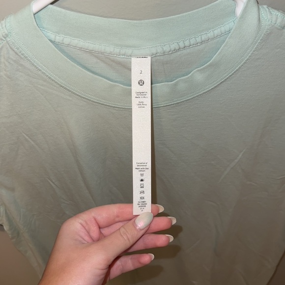 Lululemon teal top - Picture 2 of 3